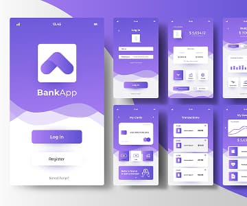 Banking app image